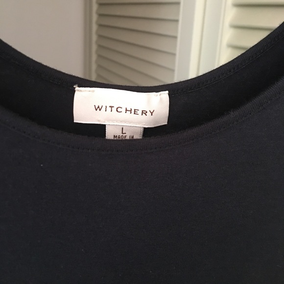 🌟Host Pick🌟 Witchery Sleeveless Black Maxi Dress NWOT Size L - Picture 7 of 16